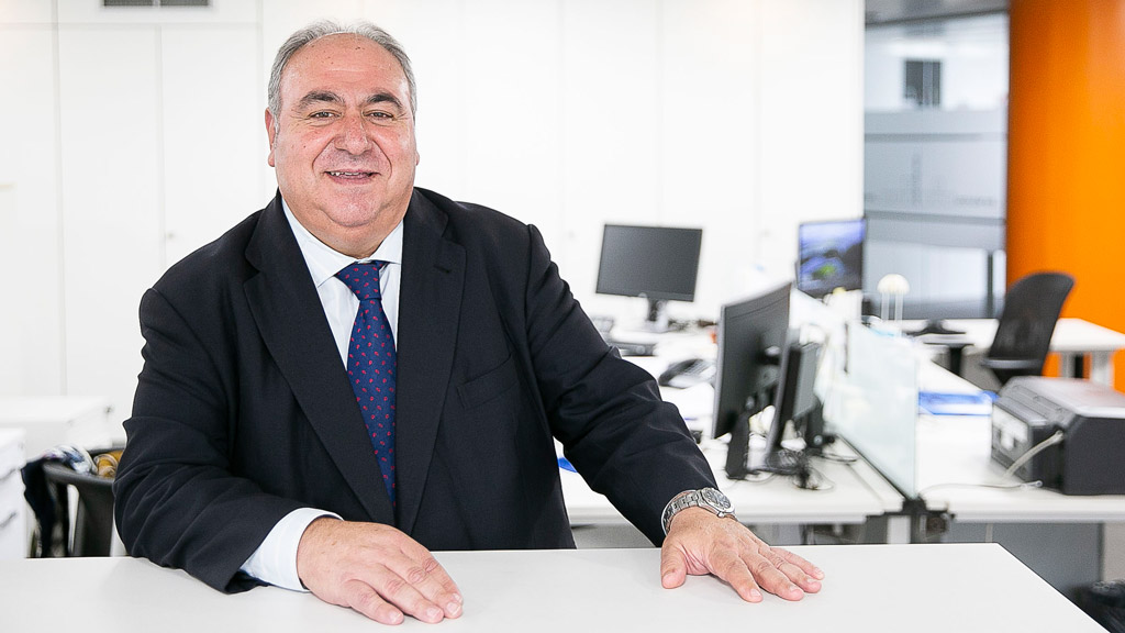 El dirigente del PP Vicente Tirado . / E. A