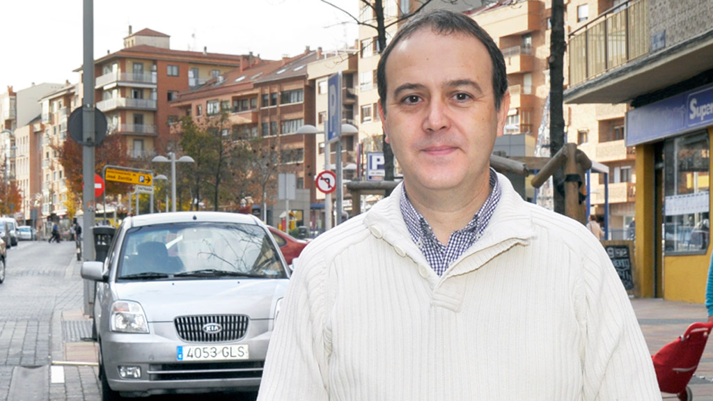 Roberto Manso Esteban, presidente de Comerzio José Zorrilla. / Kamarero