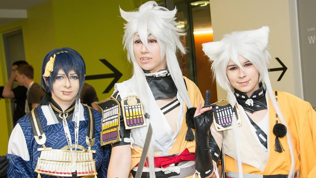 Imagen de unos jóvenes 'cosplay', caracterizados de sus personajes 'manga' favoritos. / El Adelantado