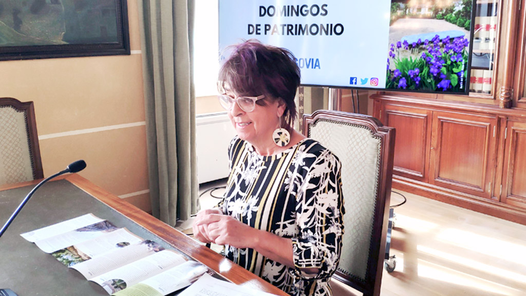 Claudia de Santos, durante la presentación de este programa. / E. A.