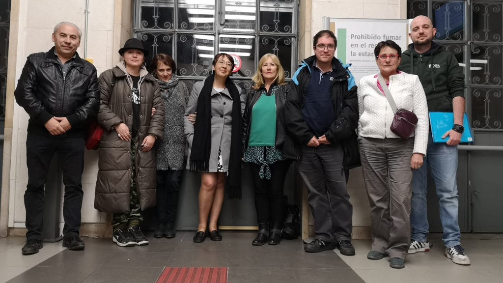 La reunión se celebró en la estación del Norte de Segovia. / el adelantado