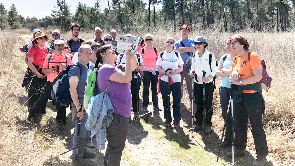 La expedición partió de la ermita de la Virgen del Pinarejo, en Aldeanueva del Codonal.
