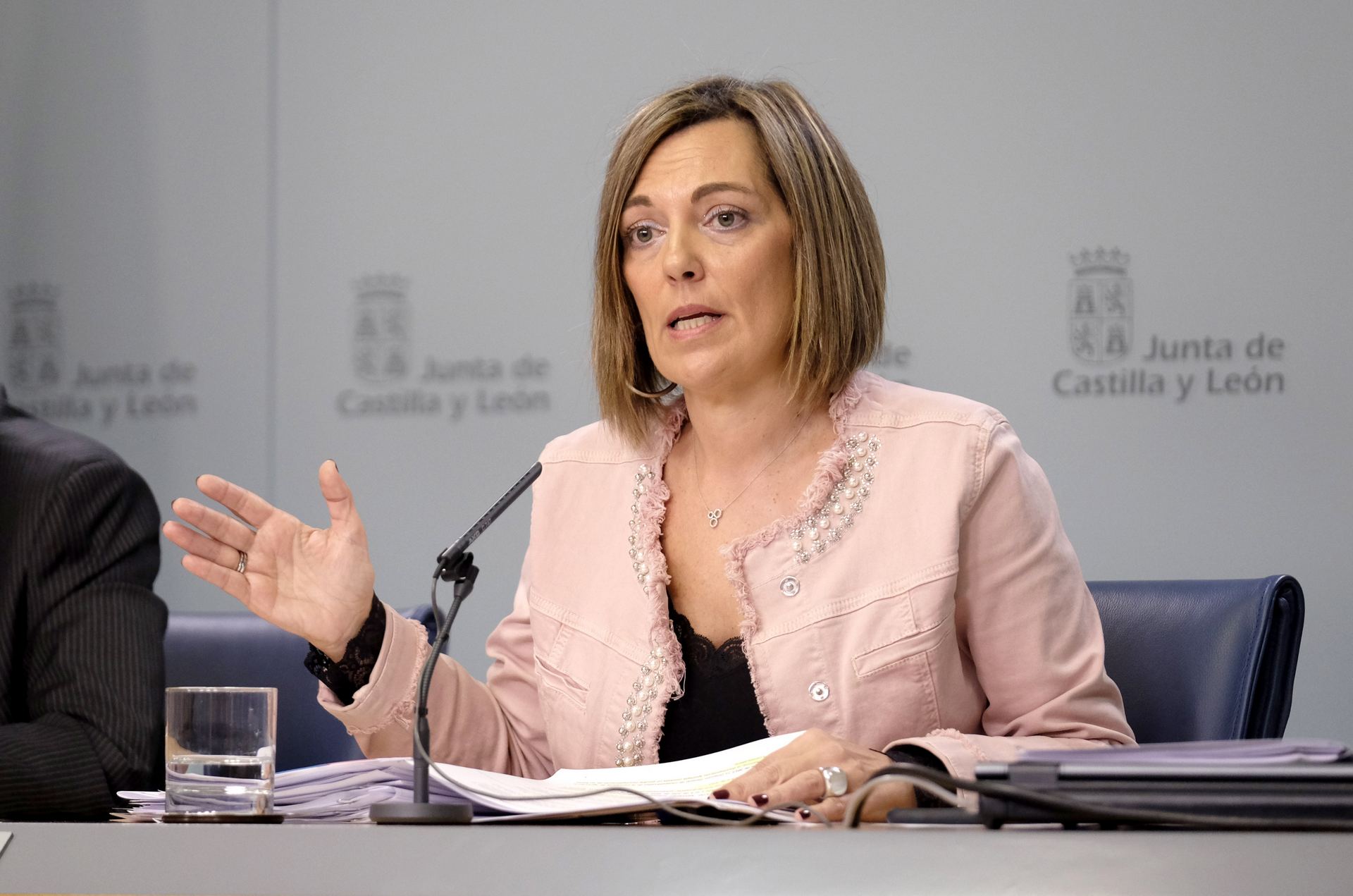 La portavoz de la Junta, Milagros Marcos. / Europa press