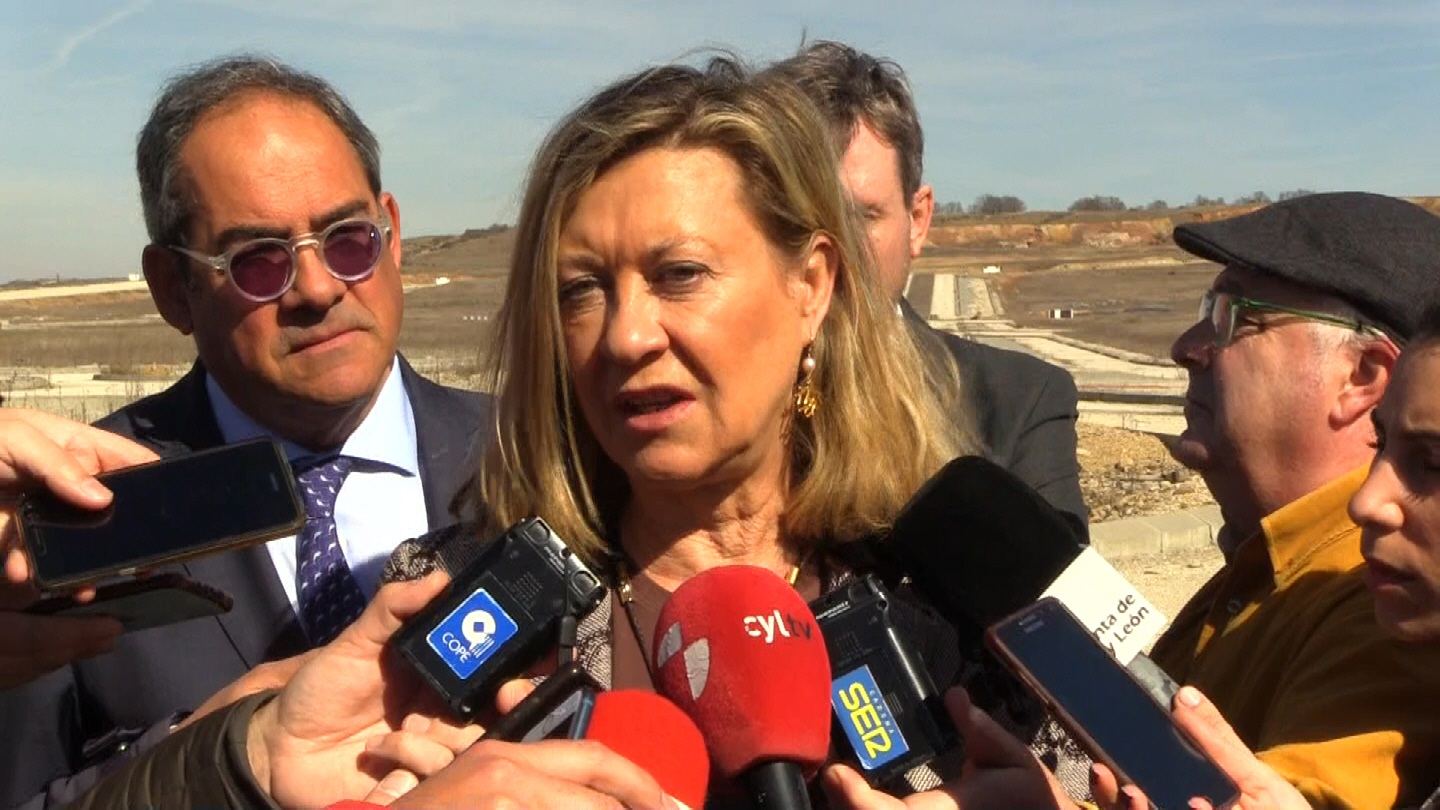 Del Olmo rechaza el ofrecimiento del Partido Popular de ir al Senado 1 La candidata del PP a la Alcaldía de Valladolid y consejera de Economía de la Junta, Pilar del Olmo. / Europa press