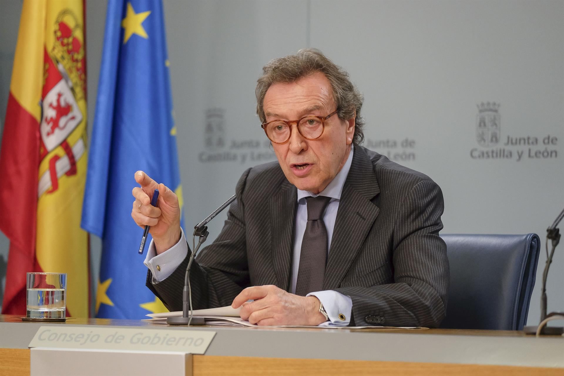 El consejero de la Presidencia y portavoz de la Junta, José Antonio de Santiago-Juárez. / Europa press