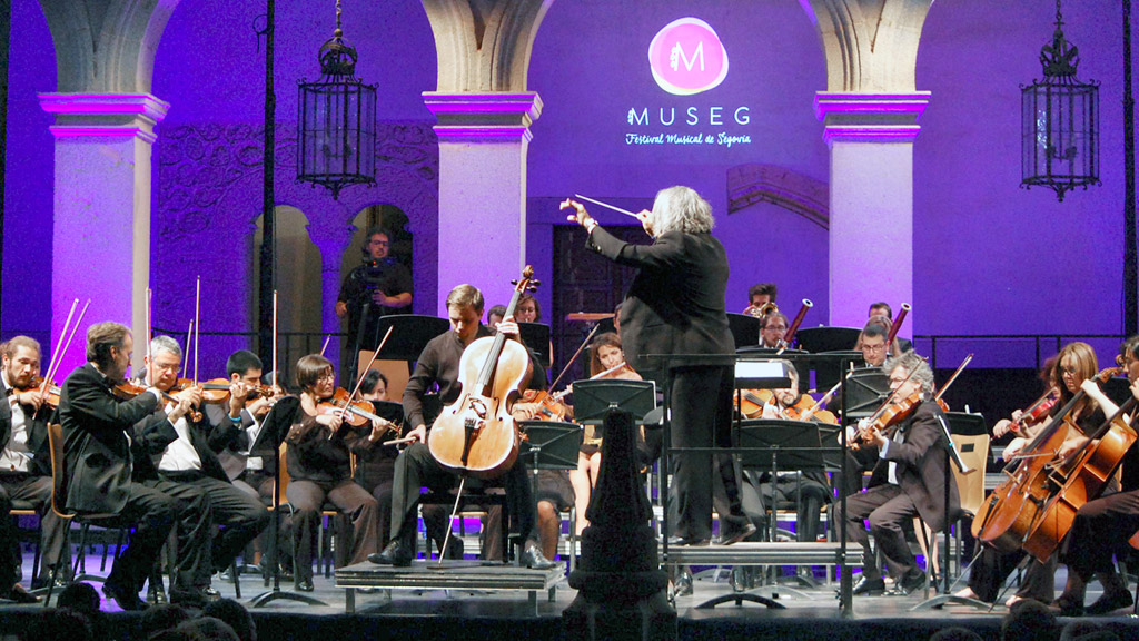 Una actuación de la Orquesta Ciudad de Segovia, que estará en El Espinar. / el adelantado