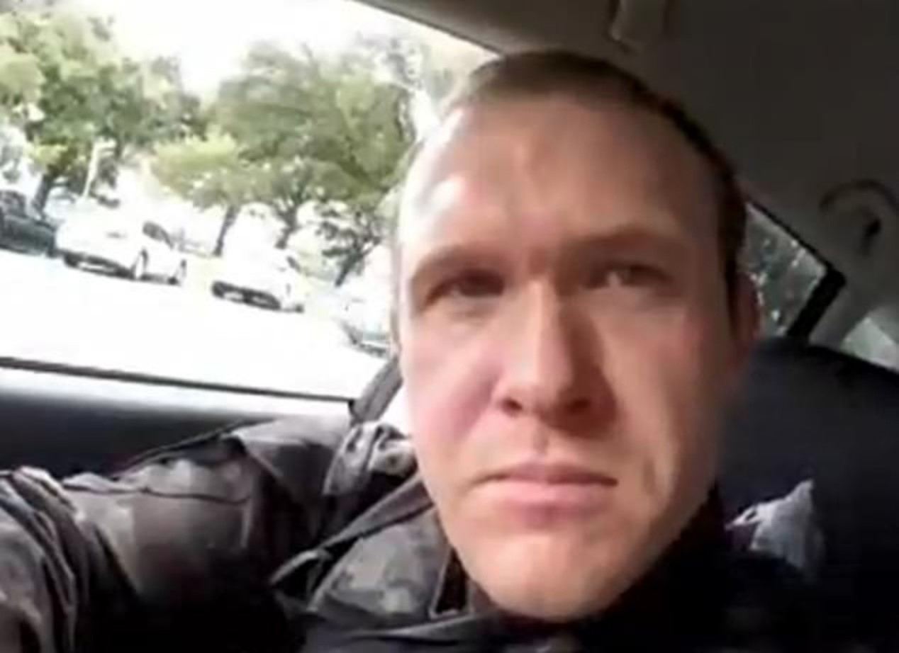 Imagen del autor del atentado terrorista en Nueva Zelanda, Brenton Tarrant
