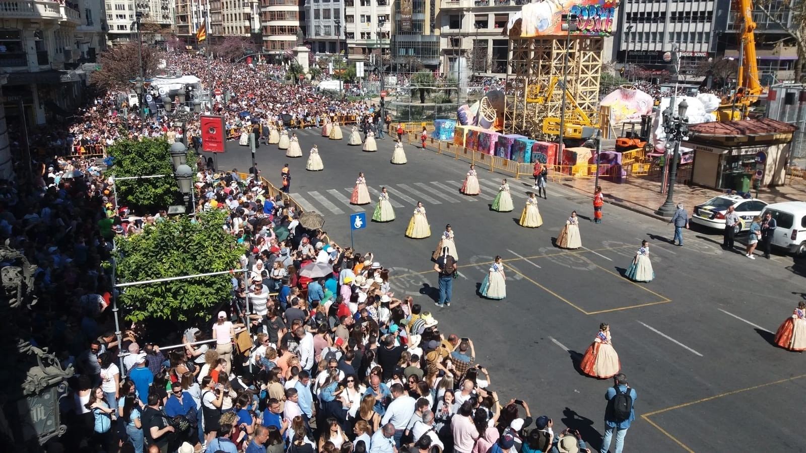 Los espectáculos continuarán hasta la llegada de la celebración de las Fallas 2019. / europa press