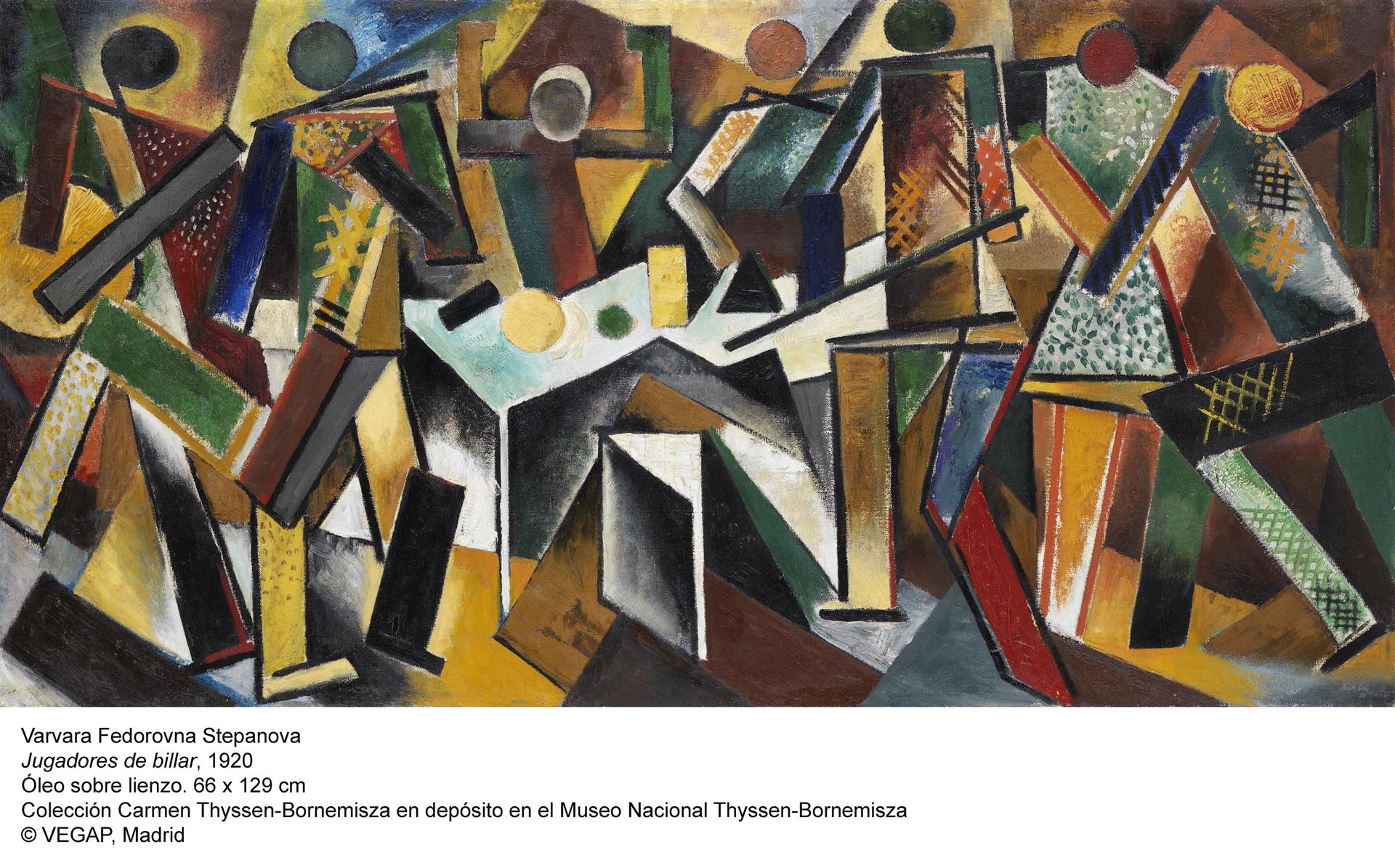 La muestra presenta las obras de las mujeres vanguardistas en un recorrido cronológico.