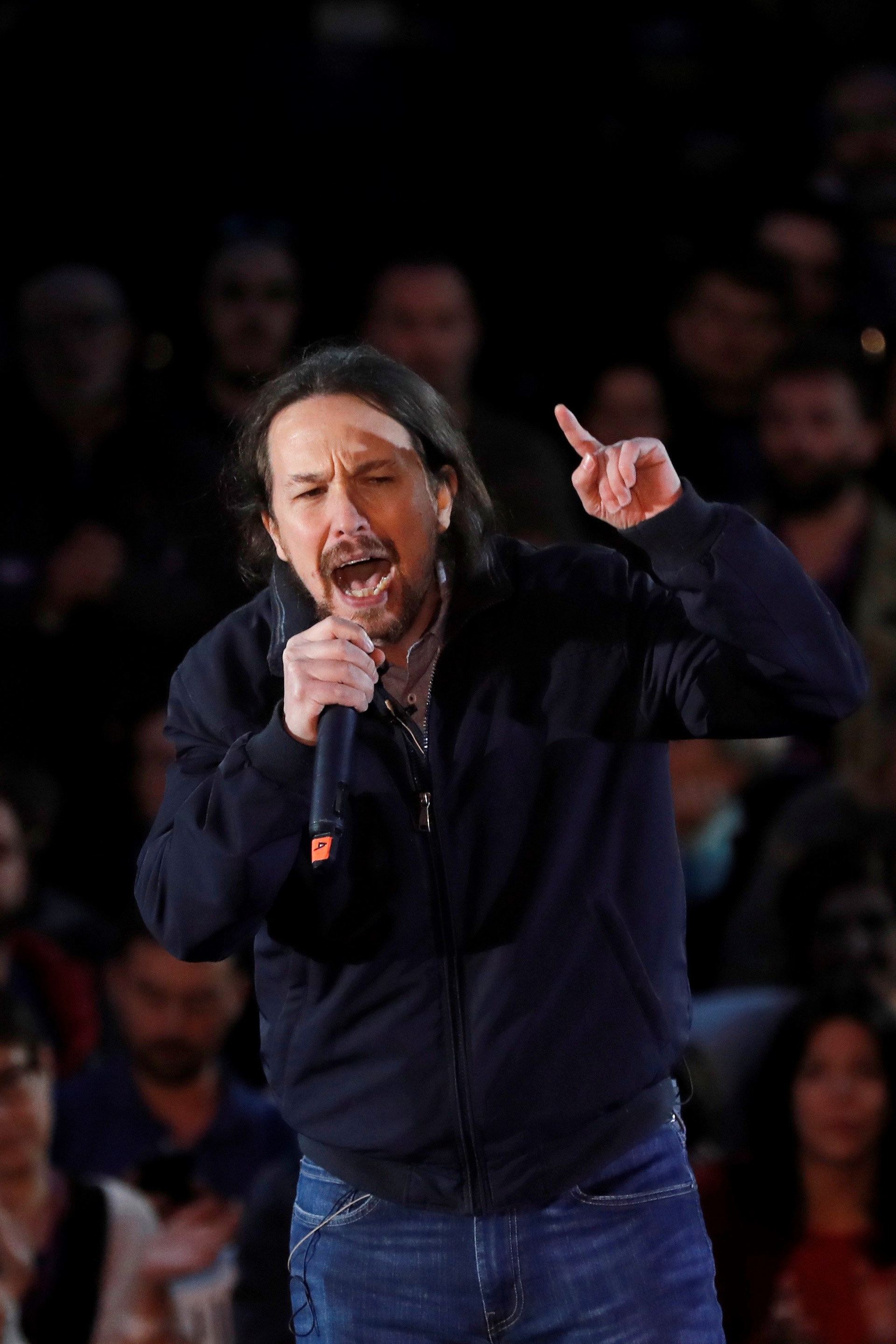 El secretario general de Podemos, Pablo Iglesias. / efe