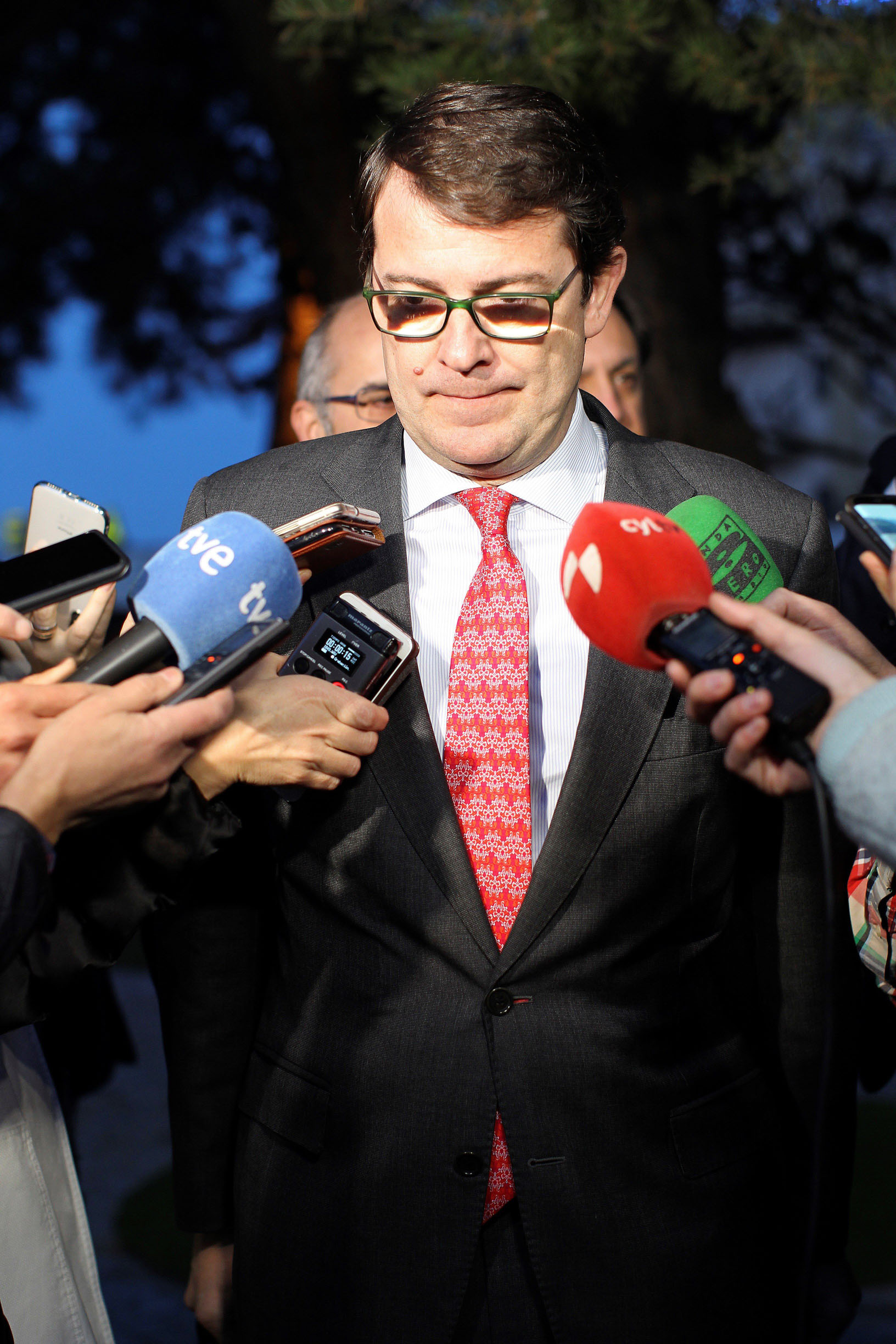 Mañueco aspira al “pleno empleo” con un 5% de paro en cinco años 1 Alfonso Fernández Mañueco, en una intervención anterior.