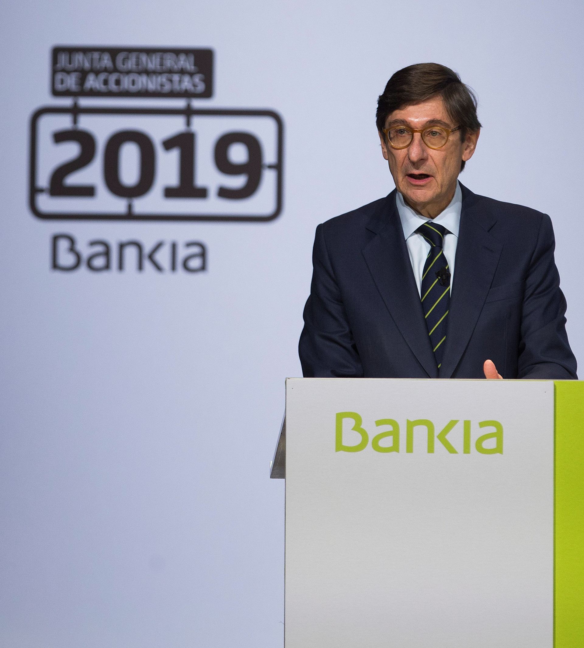 El presidente de Bankia, José Ignacio Goirigolzarri. / efe