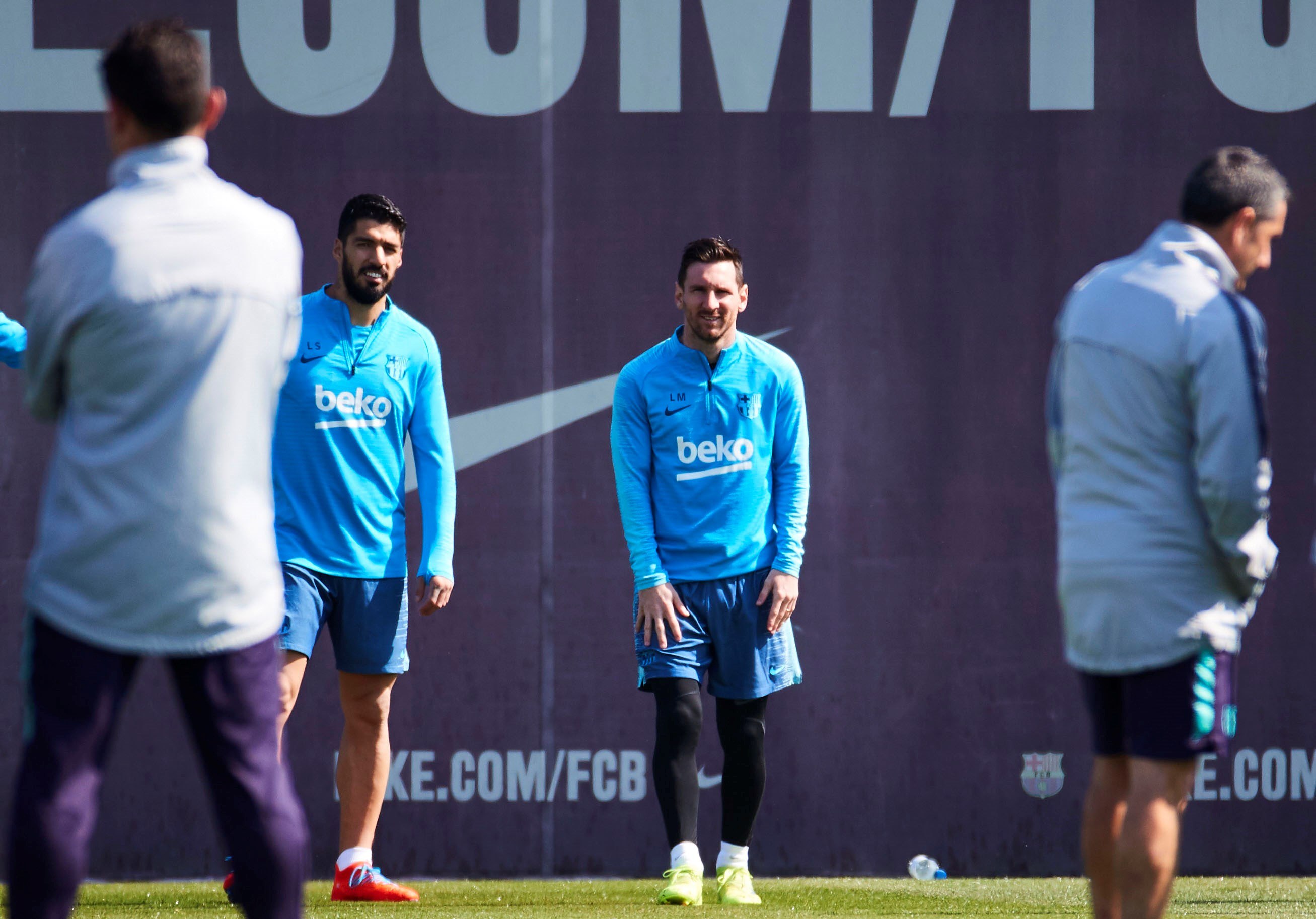 Leo Messi y Luis Suárez no quieren desaprovechar la oportunidad para ganar a su rival en el Camp Nou.
