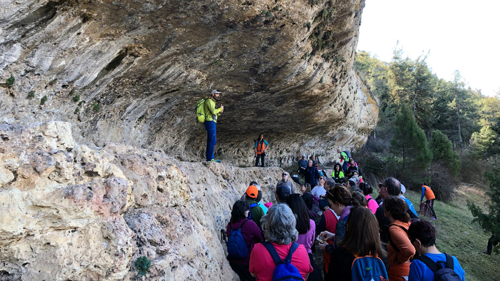 Los participantes en esta primera ruta invernal del ciclo provincial descubrieron y disfrutaron de algunos de los más bellos parajes de la provincia. / el adelantado