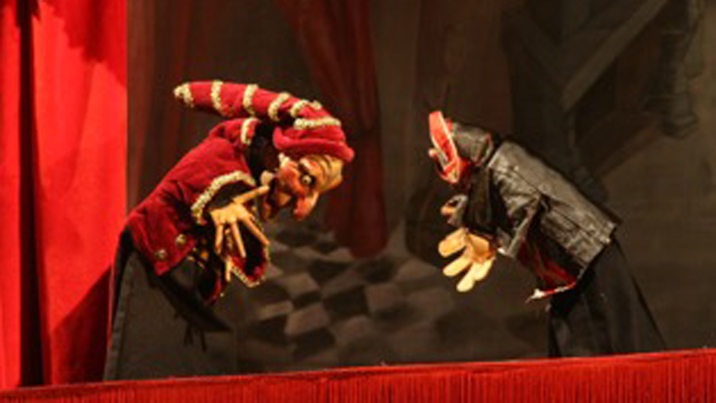 Imagen de una representación de marionetas. / El Adelantado
