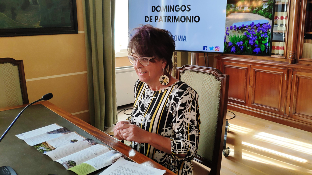 Claudia de Santos durante la presentación de la edición de este año. / E. A.