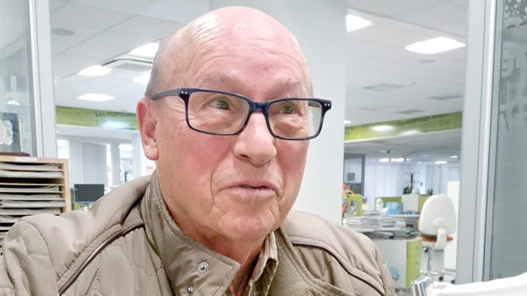 Juan Bautita Mullor, presidente de la Federación de Asociaciones de Vecinos de Segovia. / E. A.