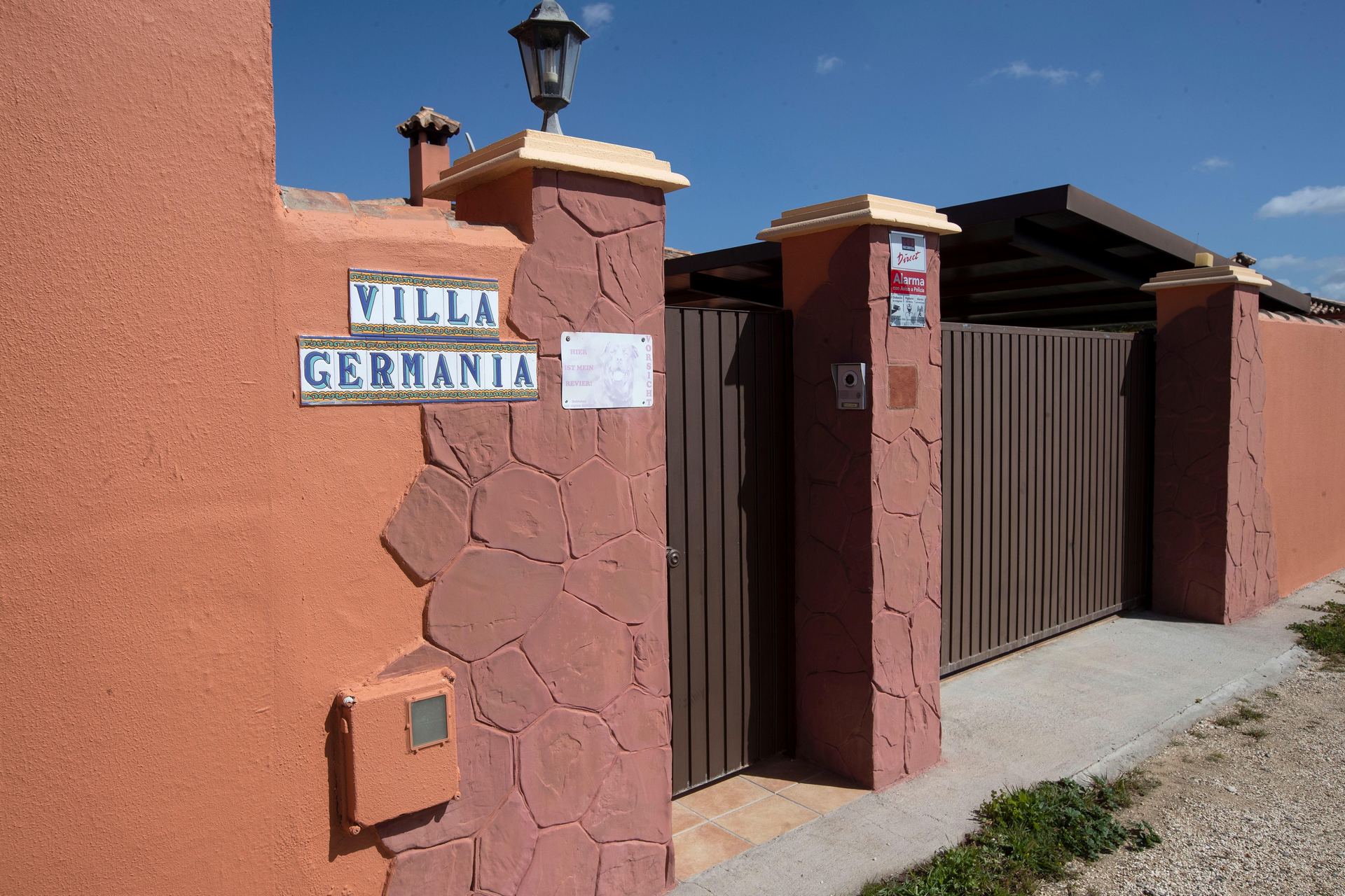 Vivienda de Chiclana donde los detenidos retenían a los ancianos.