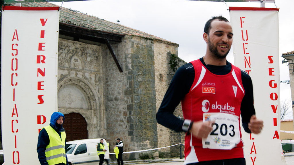 El ganador de la pasada edición de la Subida a San Cebrián, Youness Ait. / A.M.