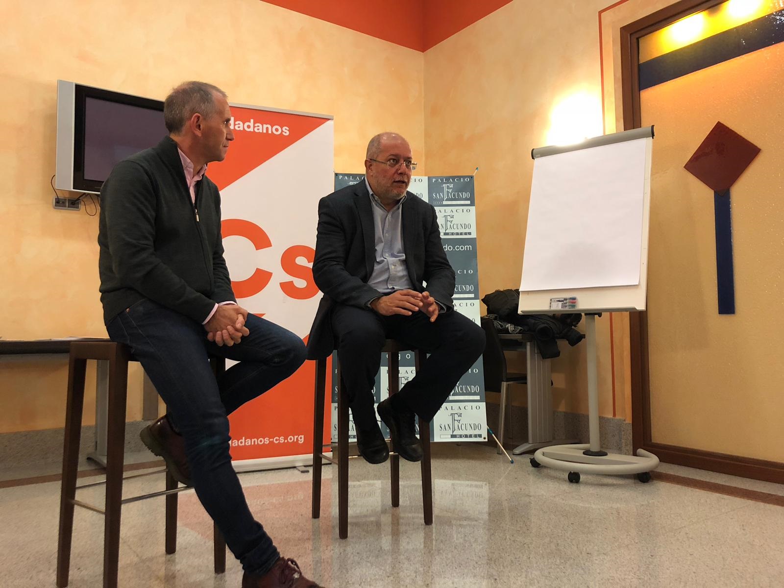 Francisco Igea en Segovia.