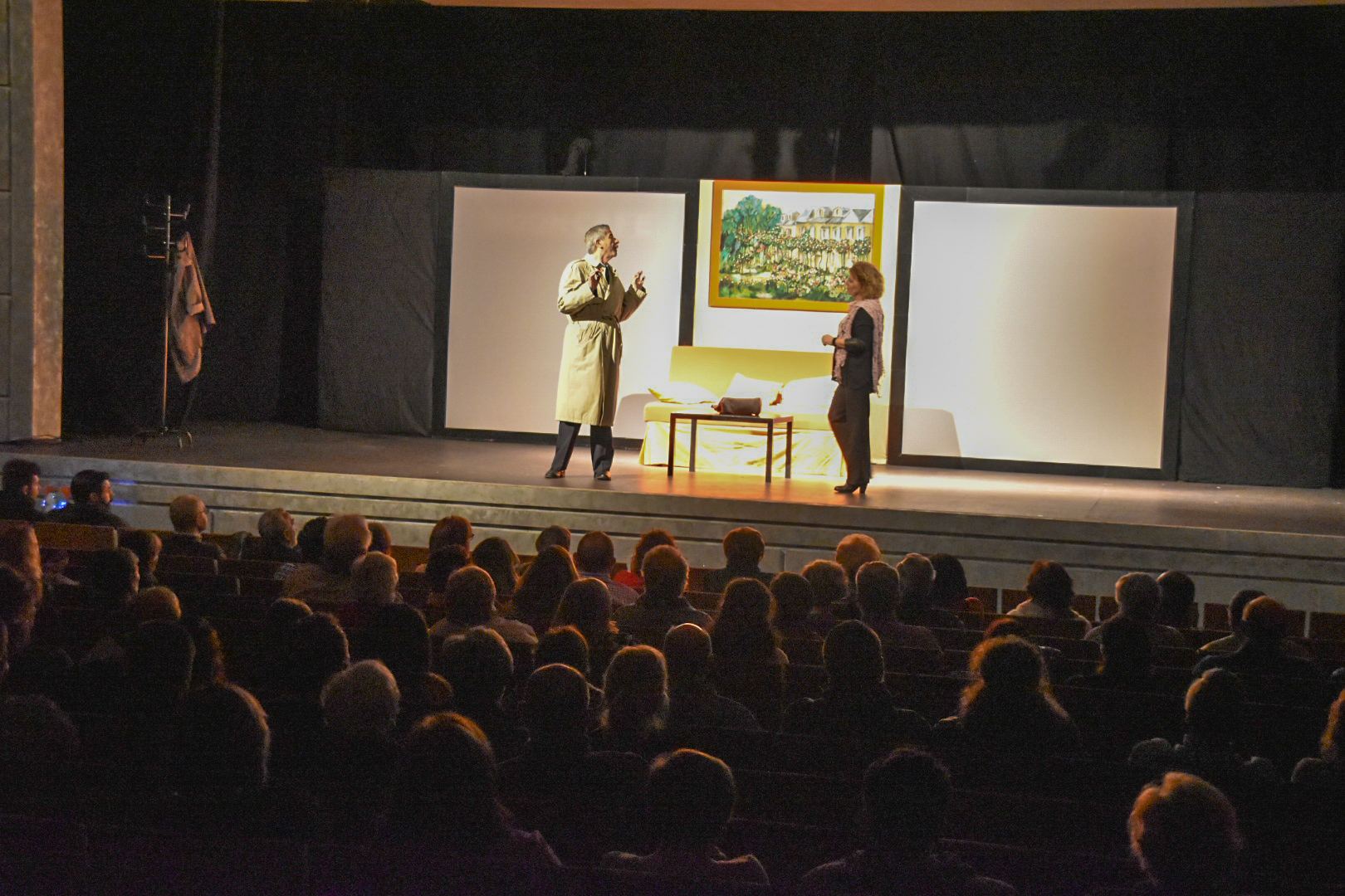 Las puertas de una casa con este problema se abrieron a un gran número de espectadores. / Francisco J. Sánchez Viraz