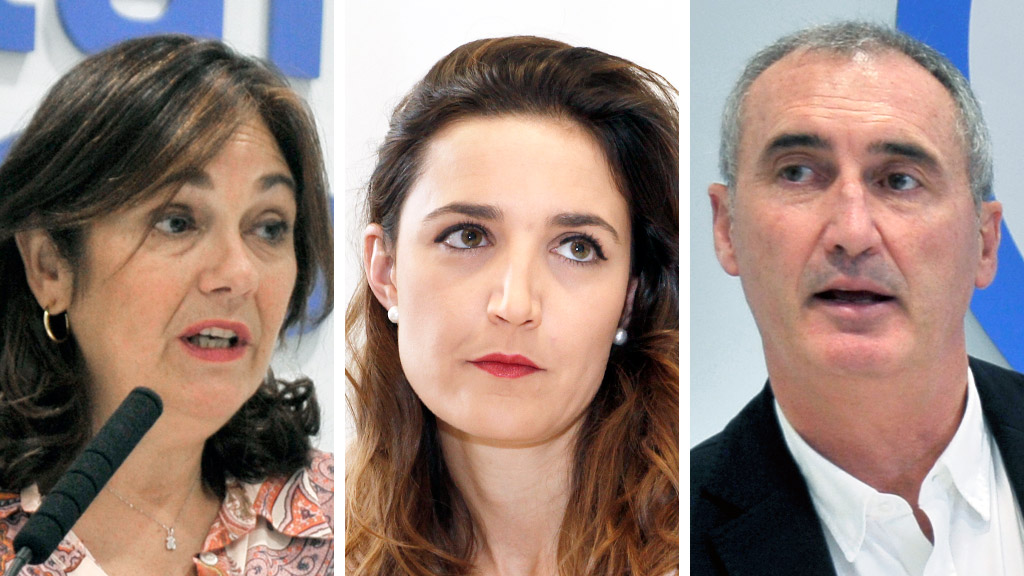 Beatriz Escudero, Raquel Sanz y José Mazarías. / El Adelantado