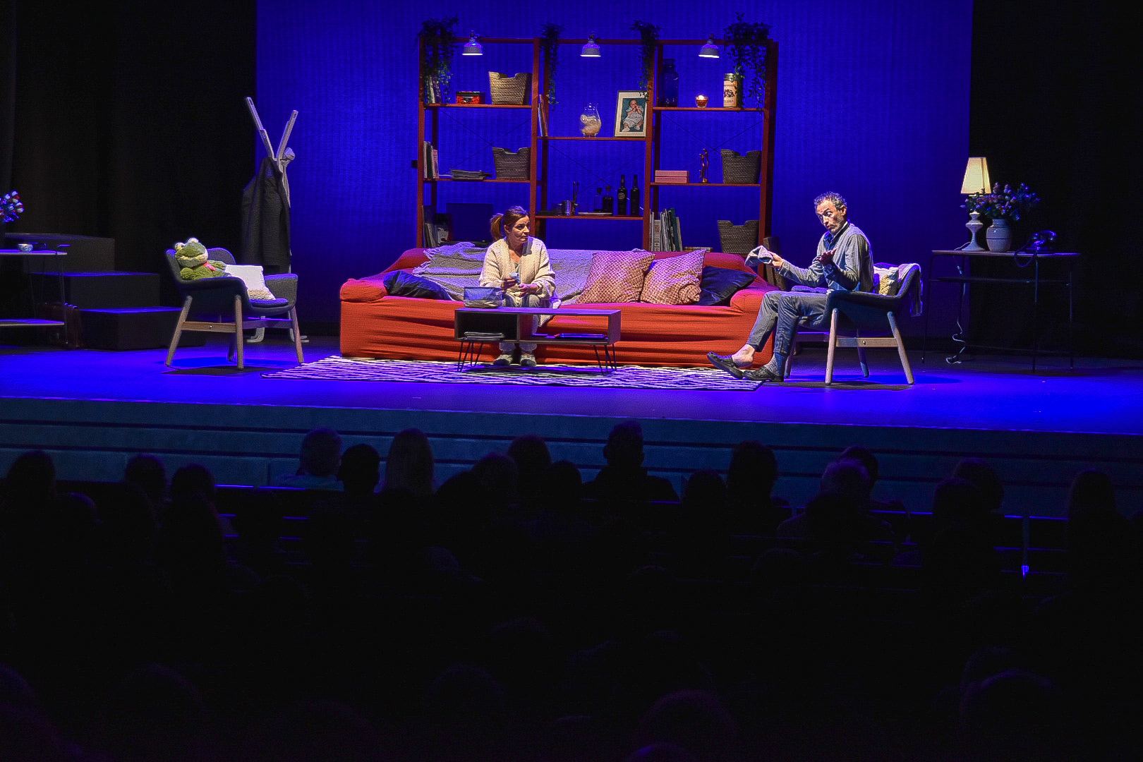 Los actores supieron jugar con el ánimo de los espectadores. / F. J. Sánchez Viraz