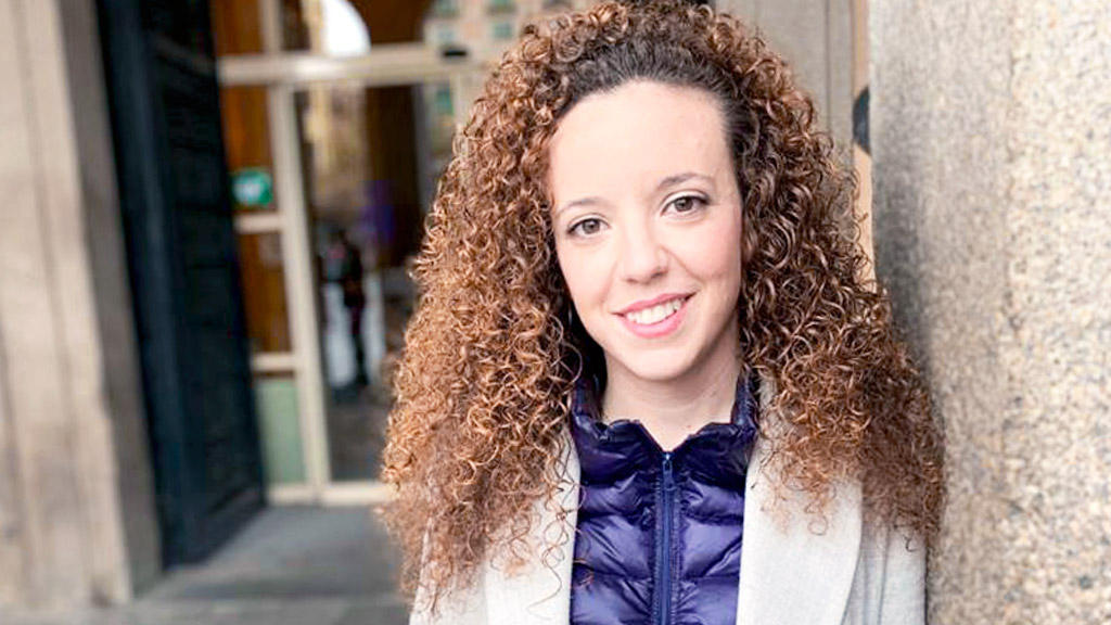 Noemí Otero, candidata de Ciudadanos a la Alcaldía de Segovia. / E. A.