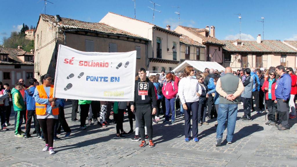 Inicio de esta Caminata en la pasada edición. / Nerea Llorente