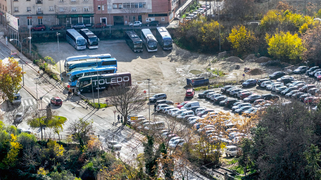 La promoción inmobiliaria de El Velódromo no llegó a levantar ninguna de las 350 viviendas previstas. / kamarero