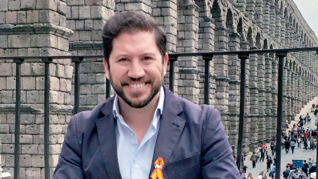 Carlos Fernández-Roca: «En Segovia el voto útil es votar a Vox» 1 Carlos Hugo Fernández-Roca asegura que desde Vox no son euroescépticos, sino “euroexigentes”. / el adelantado