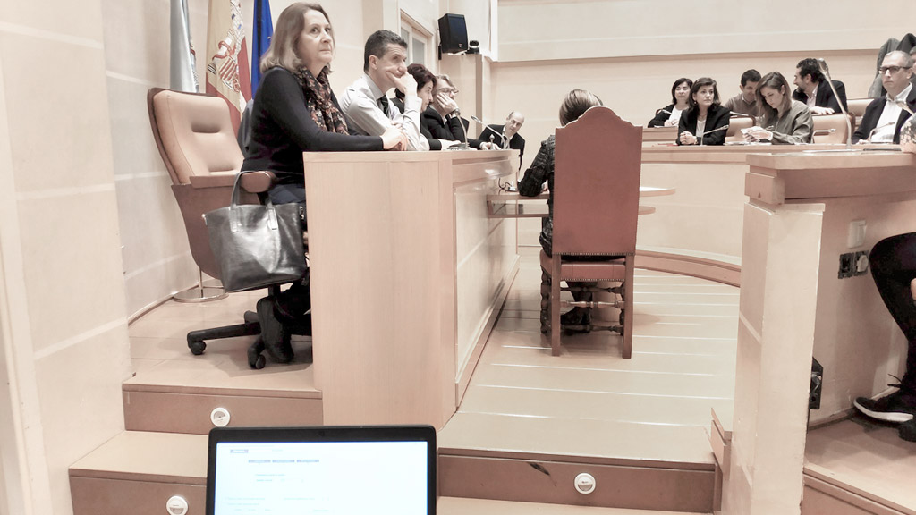 Imagen de la sesión plenaria en la que se ha sorteado la participación en las mesas electorales. / El Adelantado