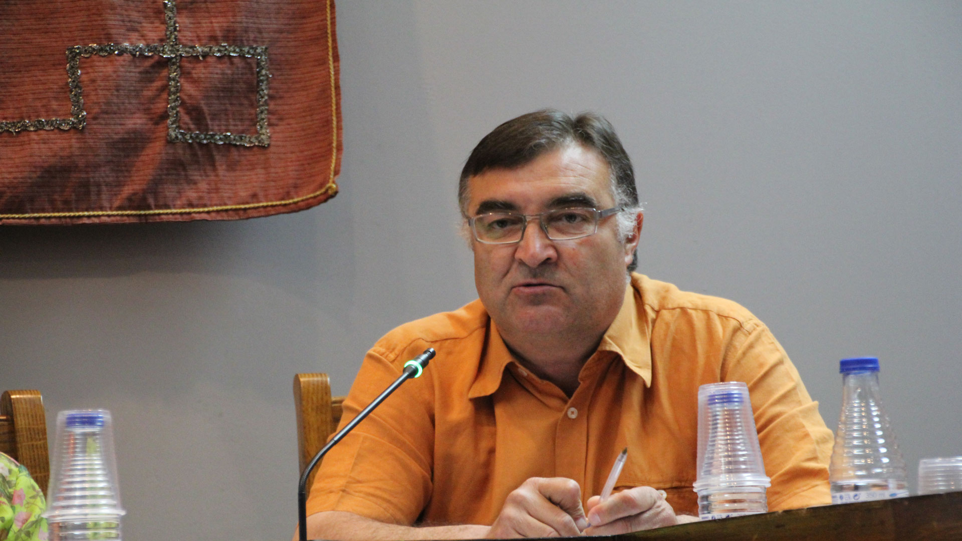 Luis Senovilla, edil del Ayuntamiento de Cuéllar.