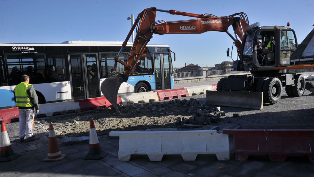 Imagen de la fase uno de las obras, ya finalizada. / Kamarero