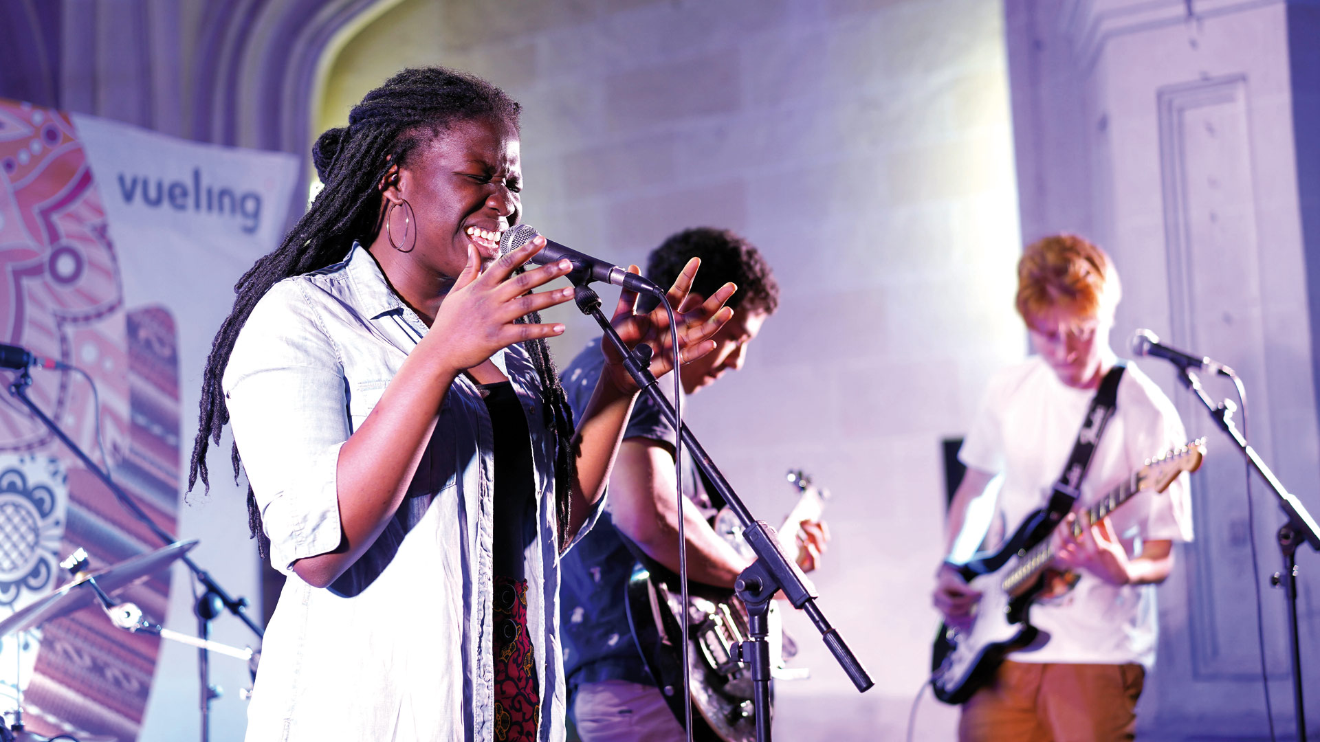 El Aula Magna acogió varios conciertos de música internacional a cargo de los alumnos. / Roberto Arribas