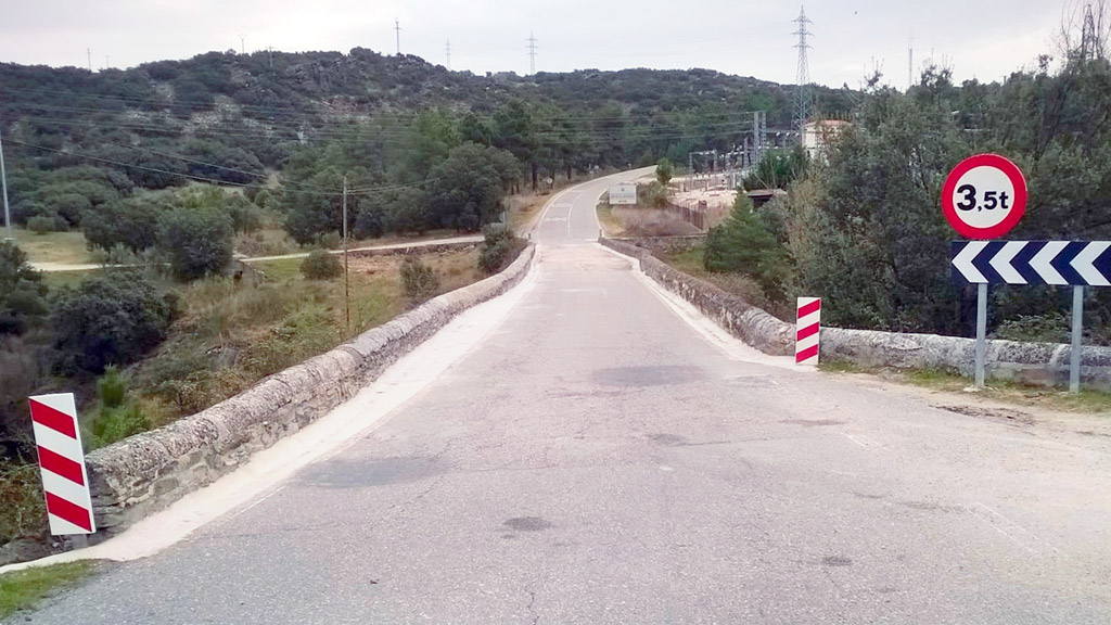 El tráfico se interrumpió el pasado mes de marzo para efectuar las obras de reparación del pavimento.