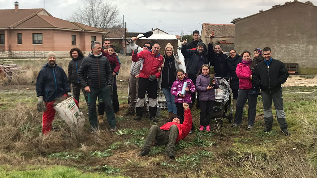 Asistentes de la pasada edición del día del árbol.