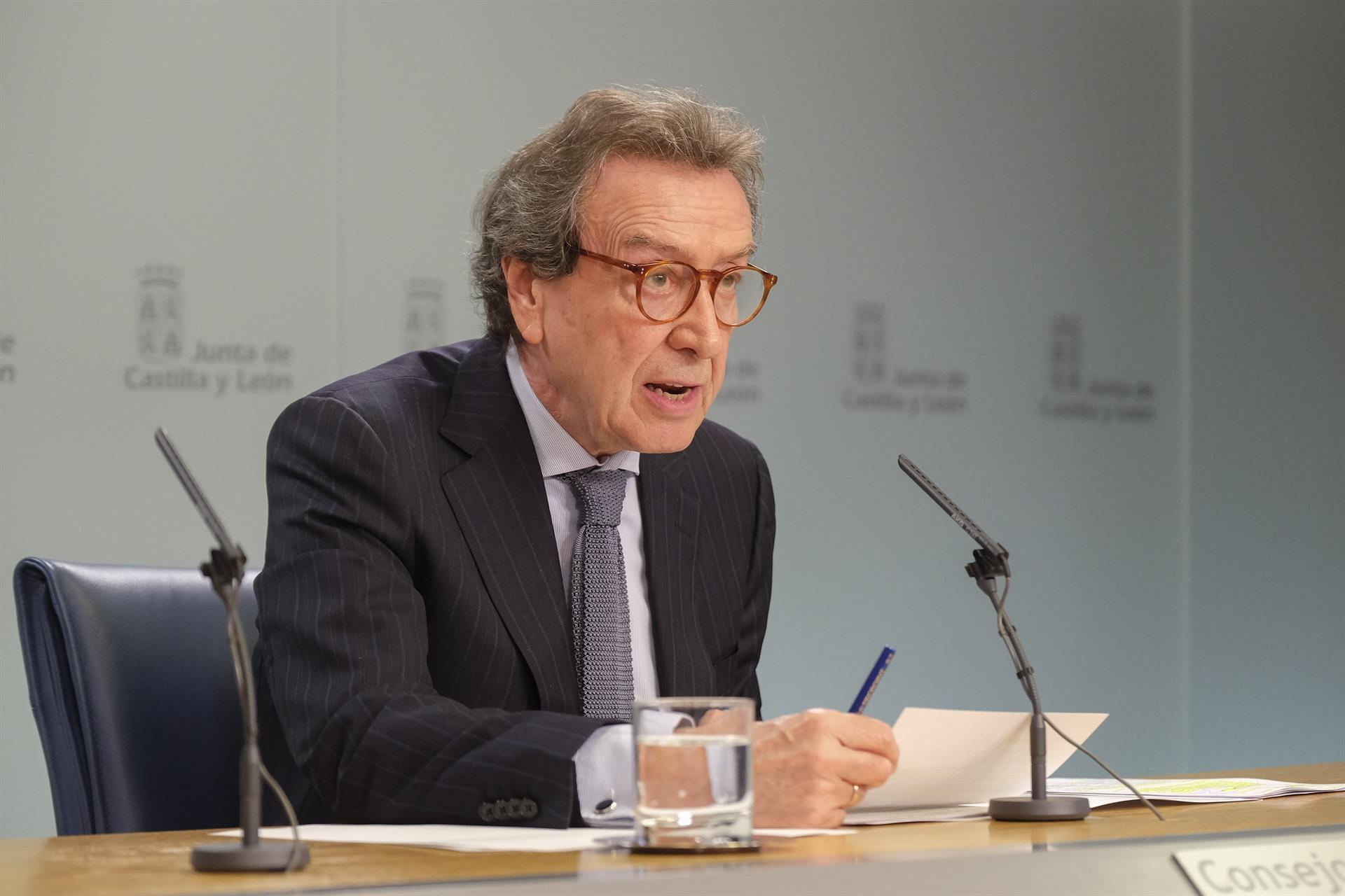 El portavoz de la Junta, José Antonio de Santiago-Juárez. / Europa press