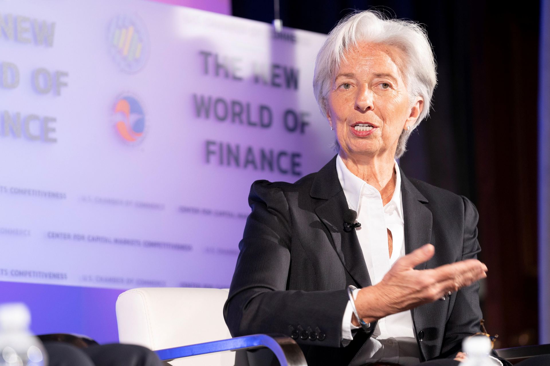 Christine Lagarde, directora gerente del Fondo Monetario Internacional.