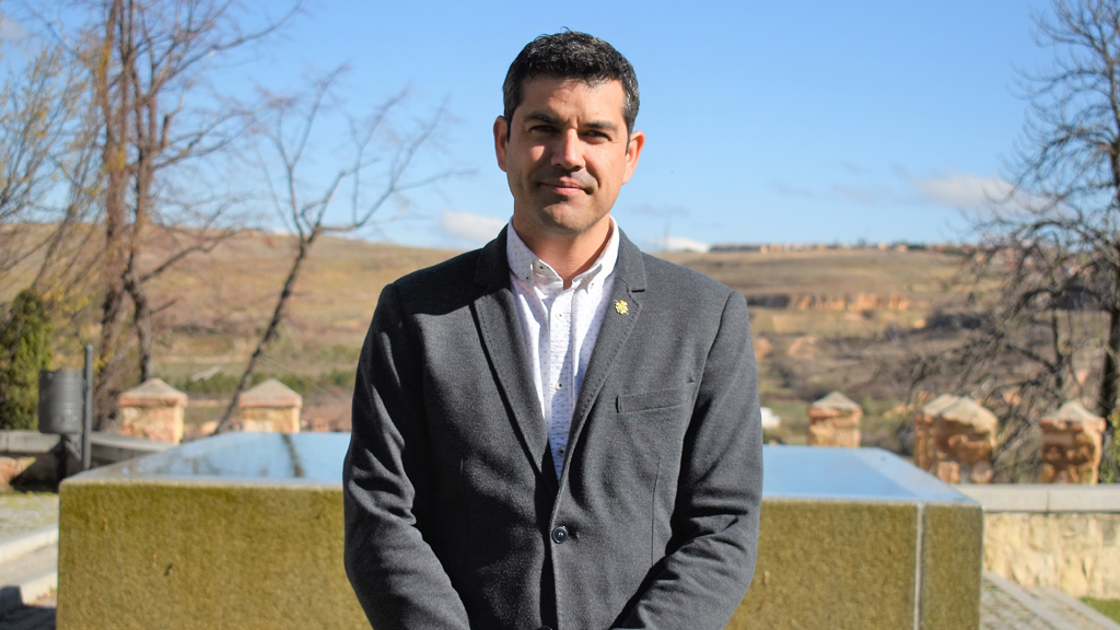 El número 2 de la lista del PSOE al Senado por Segovia, Javier Lucía. / El Adelantado