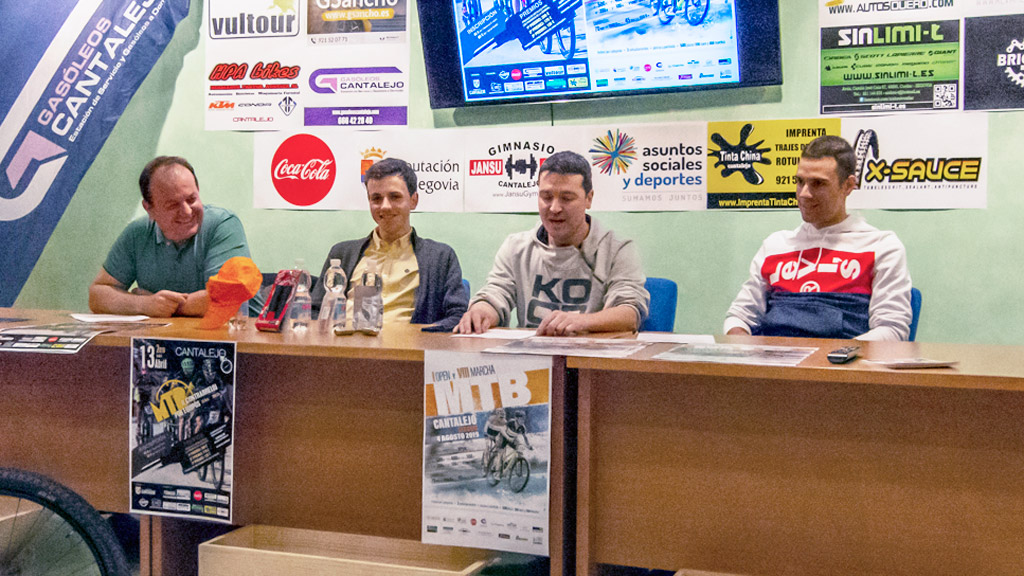 Cantalejo se prepara para acoger dos pruebas de MTB 1 Presentación de las dos pruebas de ciclismo de montaña de Cantalejo, en el Ayuntamiento. / AYUNTAMIENTO DE CANTALEJO