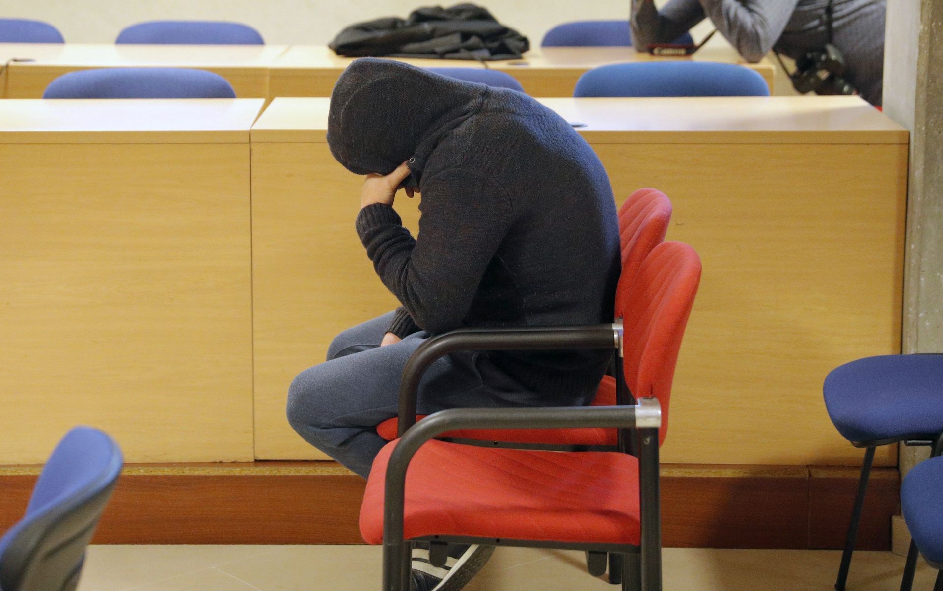 José Enrique Abuín, El Chicle, en la sesión final del juicio por rapto.