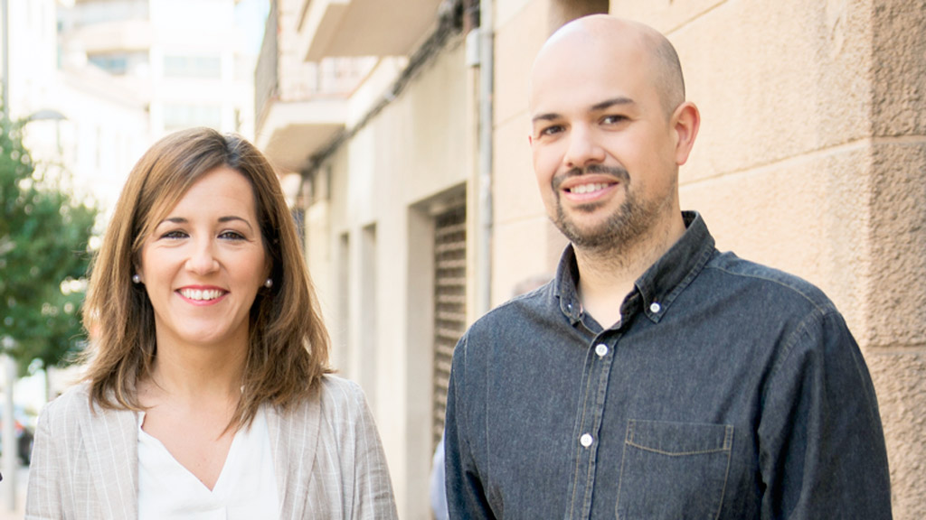 Ana Peñalosa y Ángel Galindo han sido elegidos concejales de IU. / E. A.