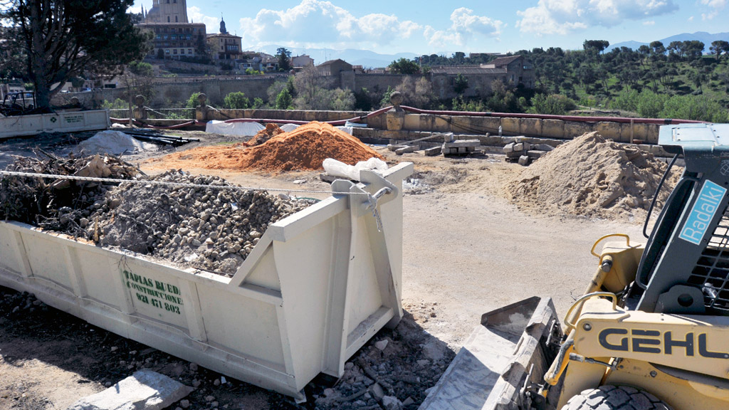 Las obras, en plazos./KAMARERO