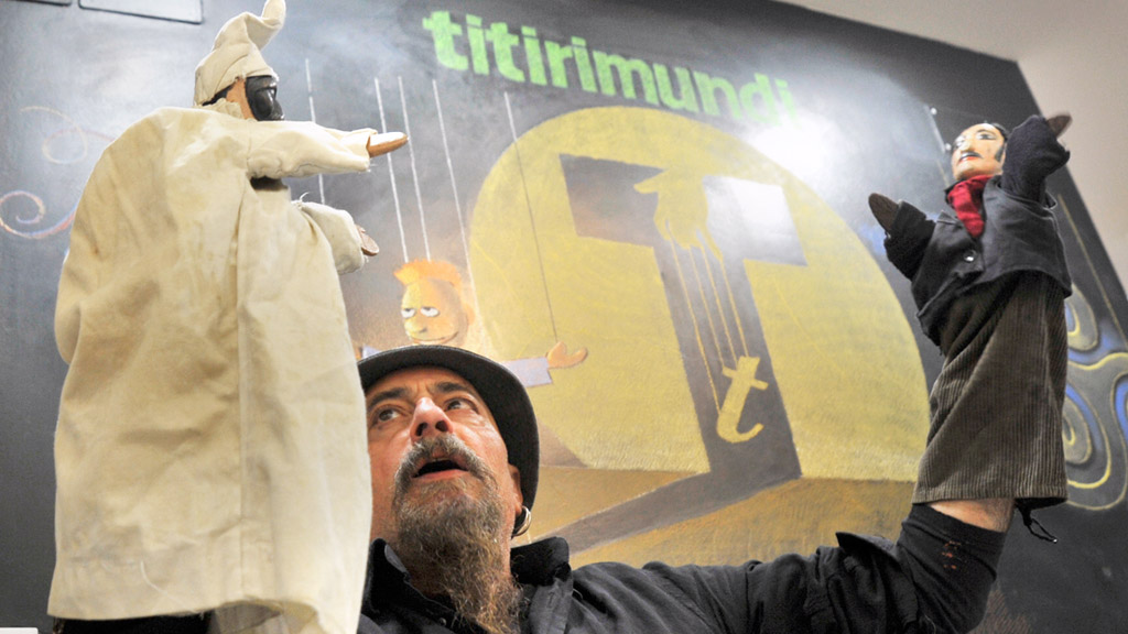 Salvatore Gatto y su 'Pulcinella', un clásico en el festival./KAMARERO