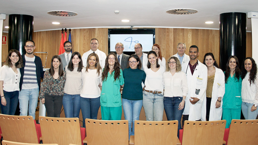 Veinte profesionales sanitarios concluyen su formación en Segovia 1 Despedida de los residentes que finalizan su formación en el Hospital General y en centros de salud de la provincia. / E.. A.