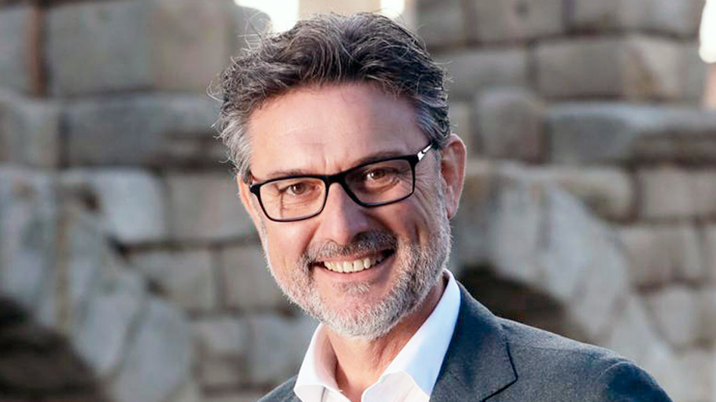 El cabeza de lista a las Cortes por el PSOE de Segovia, Luis Vázquez. / El Adelantado