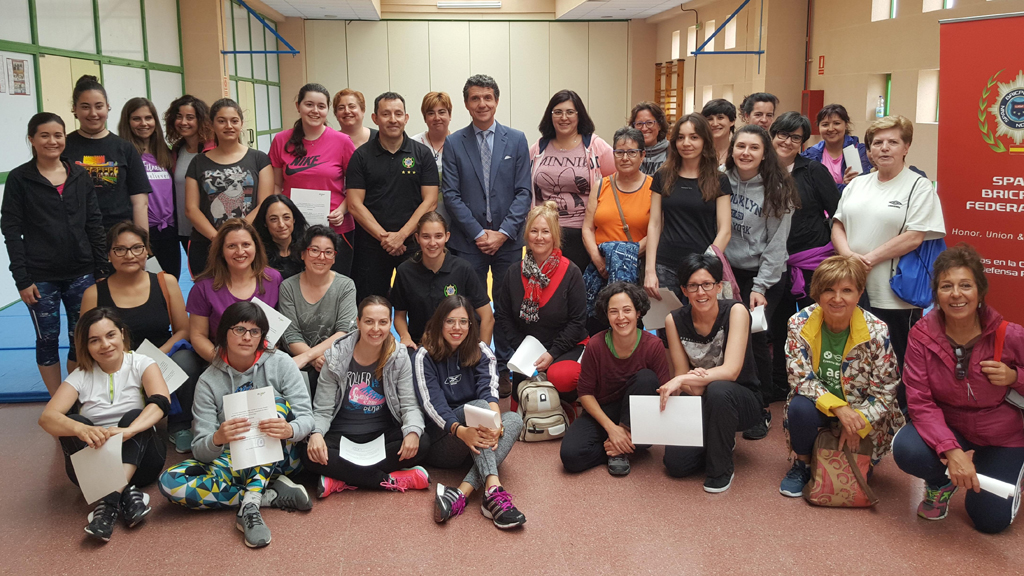 Parcipantes en el curso de autoprotección del Ayuntamiento./ e. a.