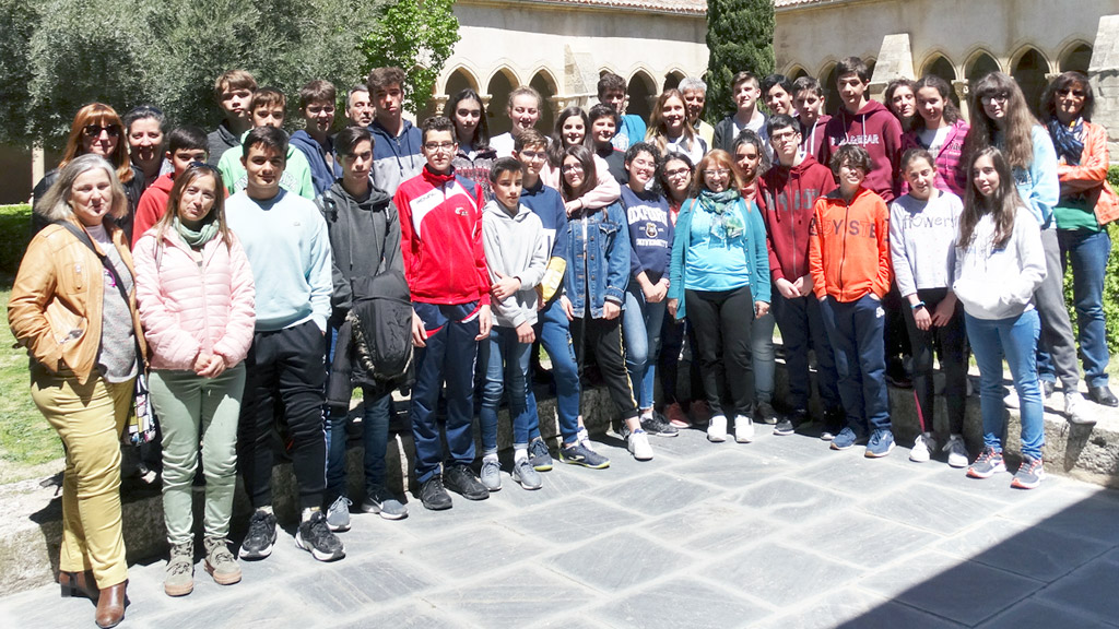 Visita al monasterio de Nuestra Señora de la Soterraña de Santa en Santa María la Real de Nieva. / E. A.