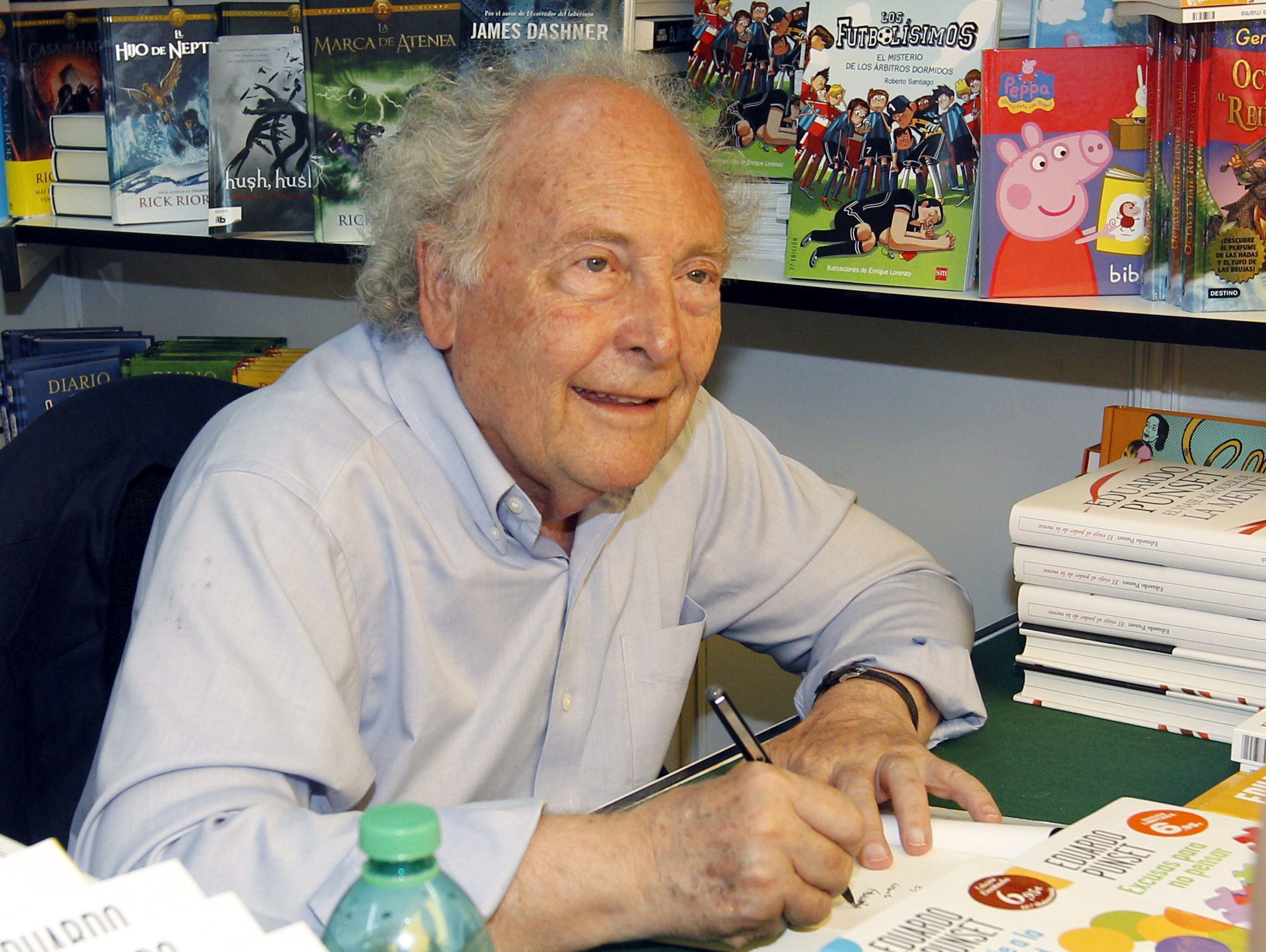 Eduard Punset despertó en el gran público el interés por la ciencia. / EFE